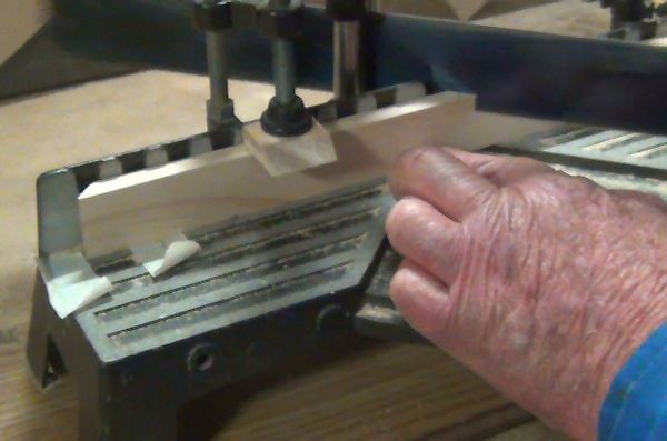 Cutting long length of box frame