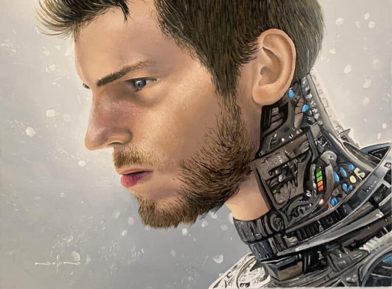 How to Paint an Android Portrait