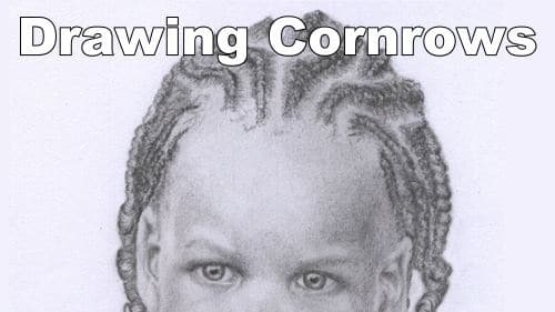 how to draw cornrows banner