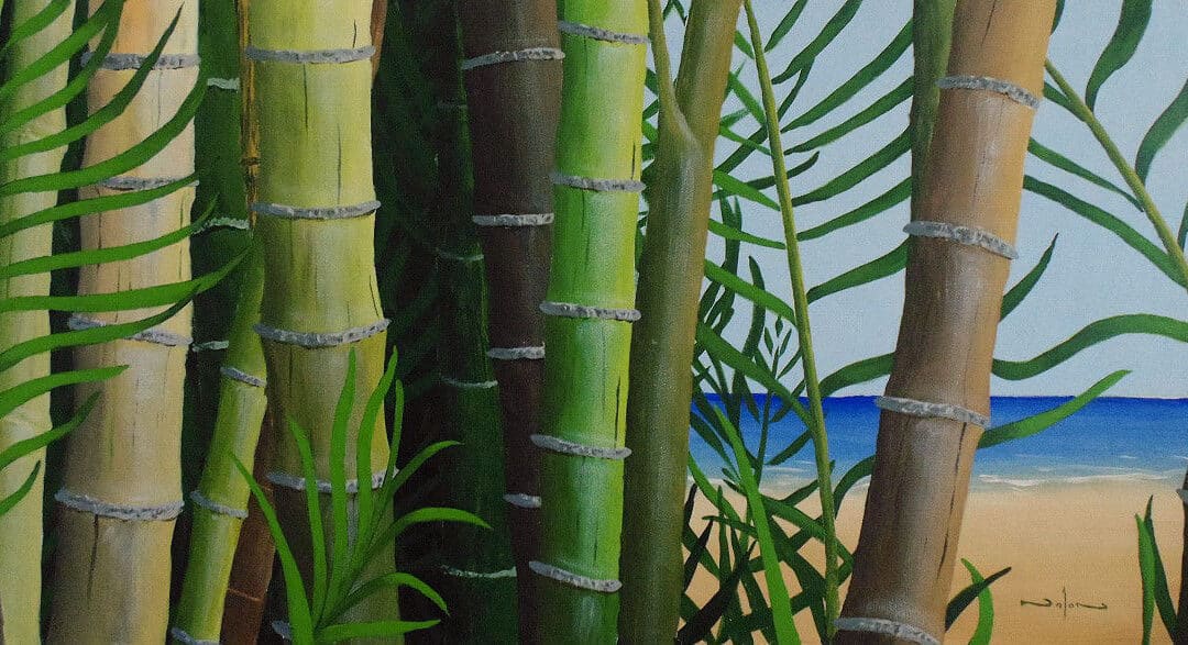 How to Paint Bamboo in Acrylic