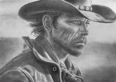 How to Draw a Cowboy Portrait