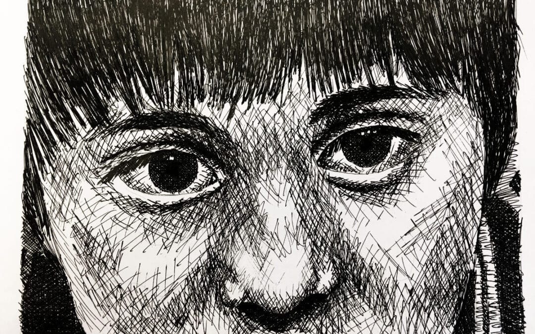 Cross Hatching Face – Quick Sketch