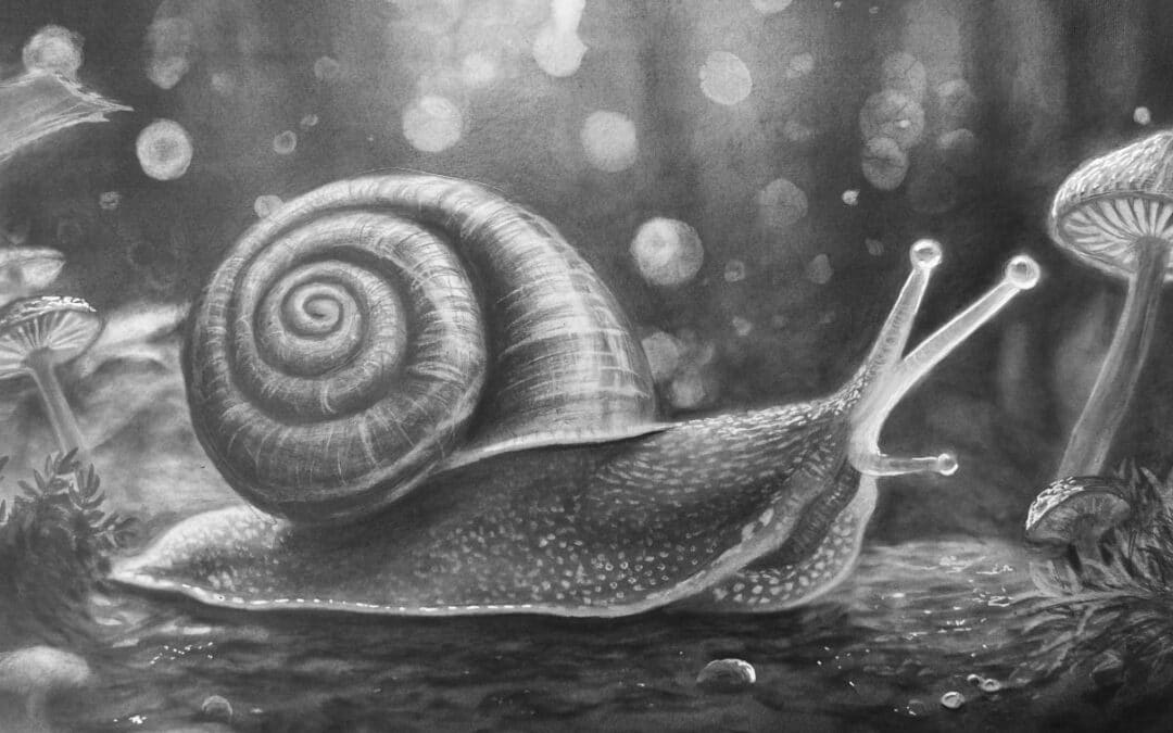 How to Draw a Snail Step by Step