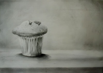 How to Draw a Cupcake in Pencil