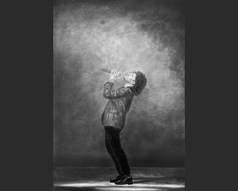 How to Draw a Figure Singing