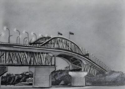 How to Draw a Harbour Bridge in Pencil