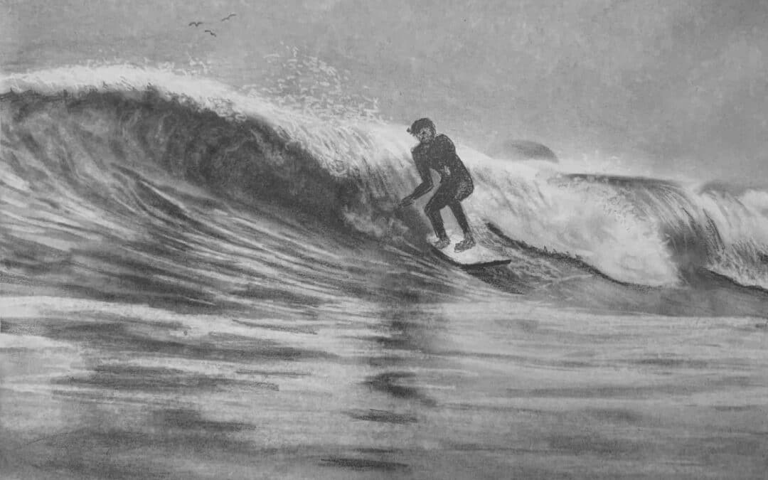 How to Draw a Surfer