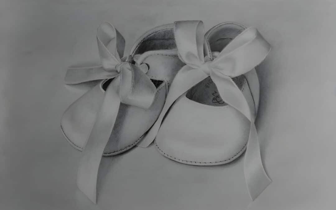 How to Draw Baby Shoes
