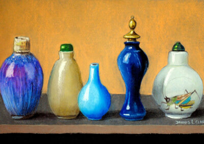 How to Draw Bottles Still Life in Pastel