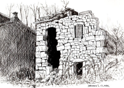 How to Draw a Ruin in Pen and Ink