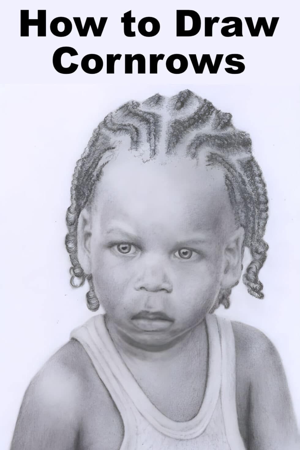 How To Draw Cornrows | Online Art Lessons