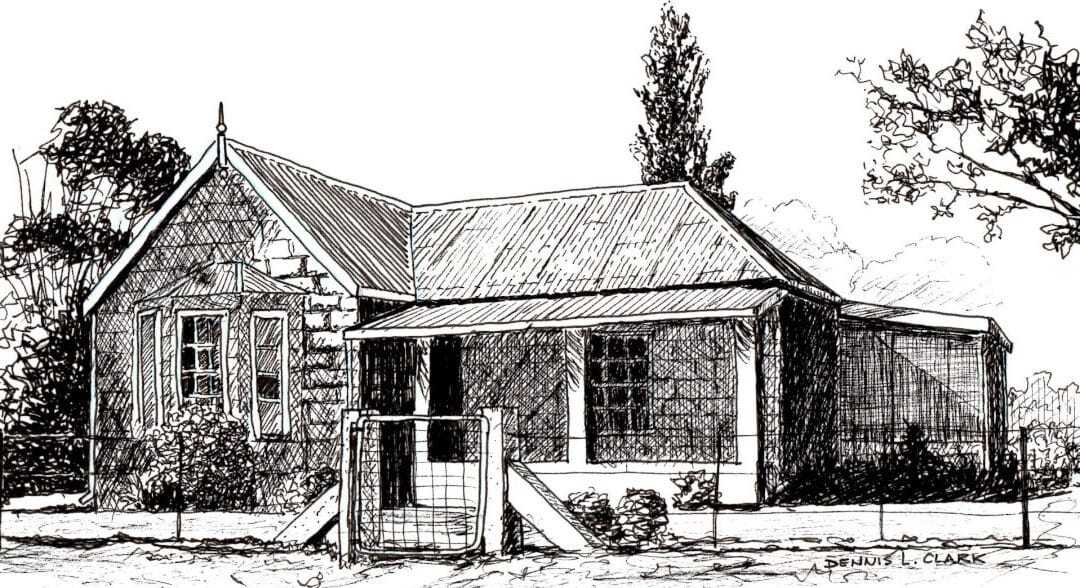 How to Draw a Farmhouse in Pen and Ink
