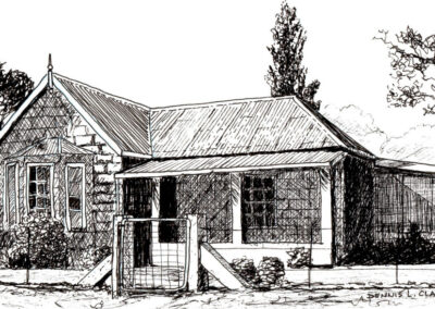 How to Draw a Farmhouse in Pen and Ink