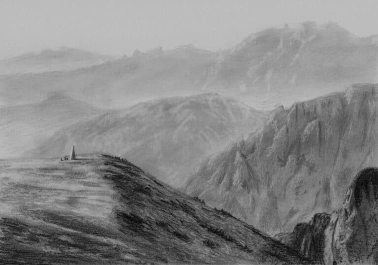 How to Draw Rocky Mountains