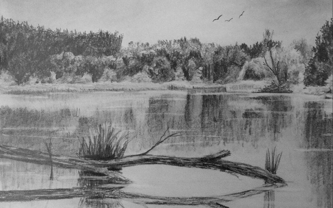 How to Draw Reflective Water
