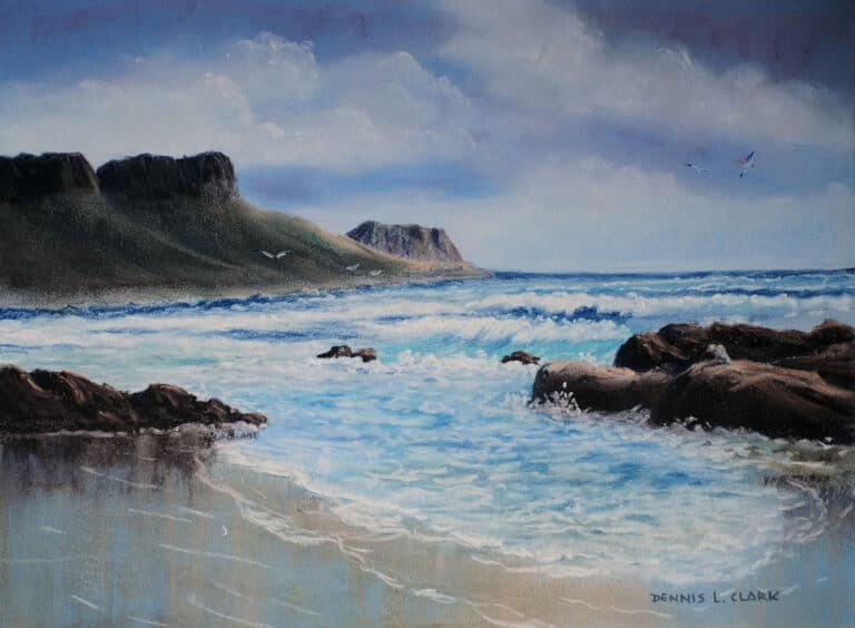 How to Draw Surf in Pastel