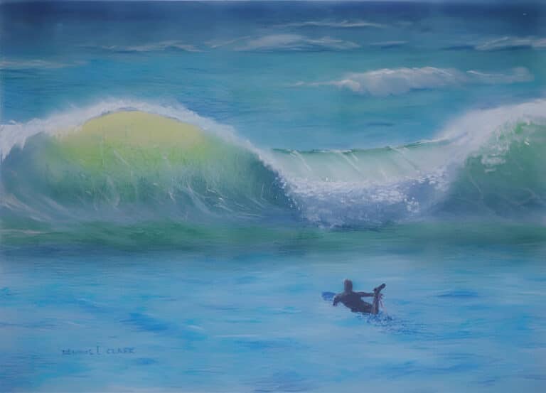 How to Draw Transparent Waves in Pastel