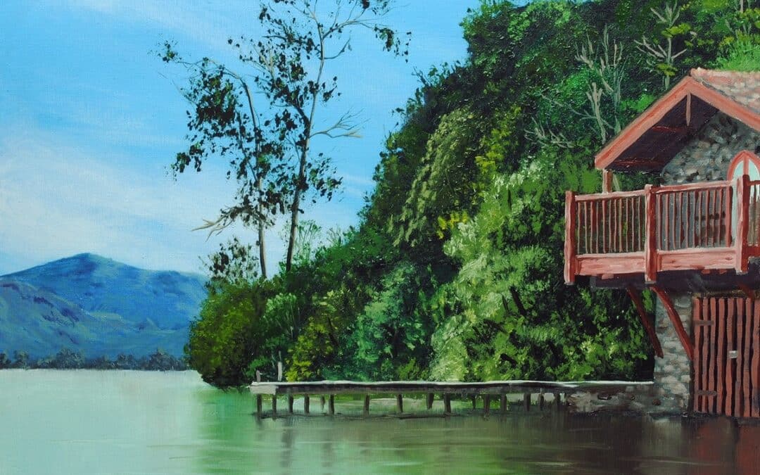 How to Paint a Boathouse