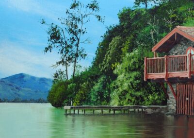 How to Paint a Boathouse