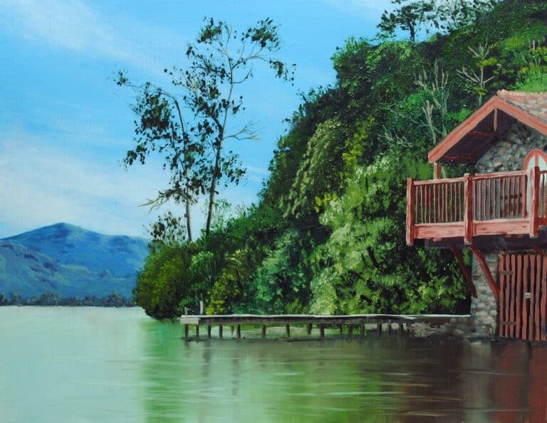 How to Paint a Boathouse