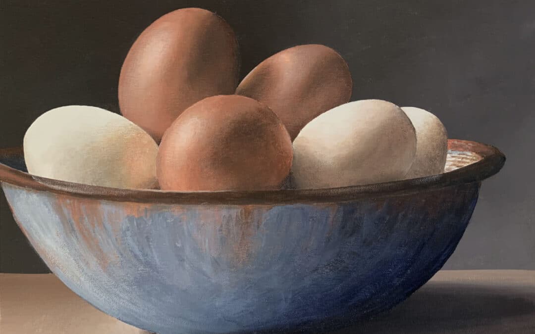 How to Paint a Bowl of Eggs