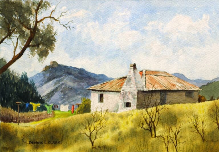 How to Paint a Cottage in Watercolor