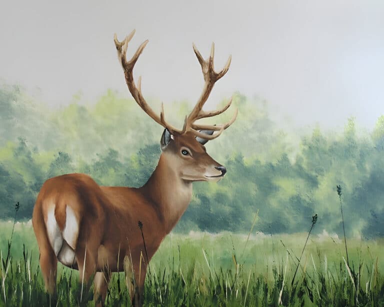 How to Paint a Deer in Oil