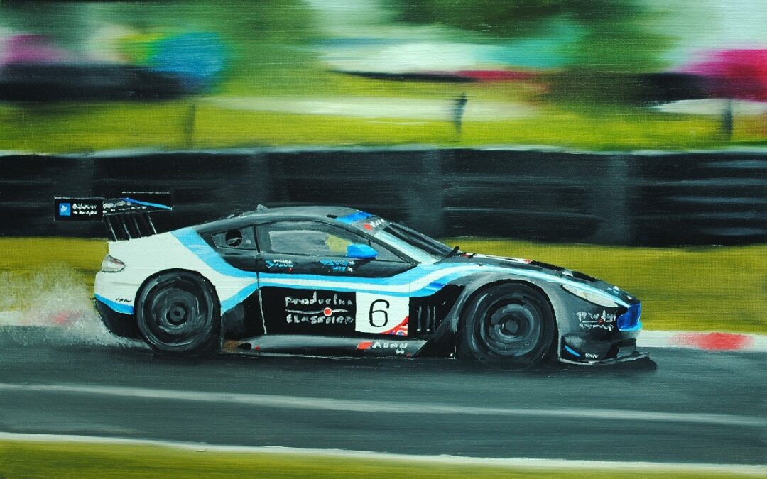 How to Paint a Racing Car in Oil