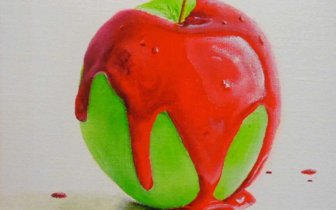 How to Paint an Apple with Wet Paint