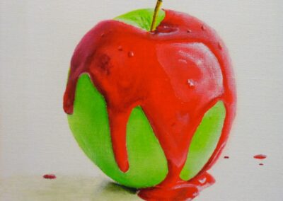 How to Paint an Apple with Wet Paint