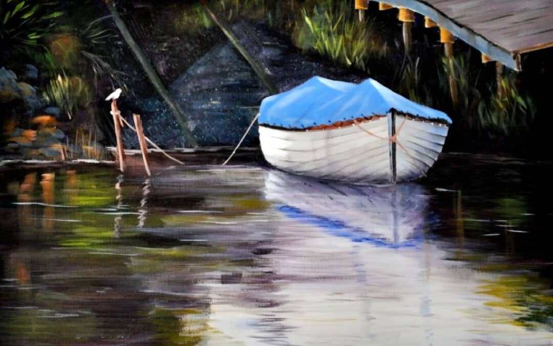 How to Paint a Rowing Boat in Acrylic
