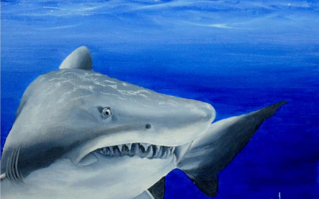 How to Paint a Shark in Oil