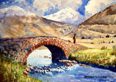 How to Paint a Stone Bridge in Watercolor