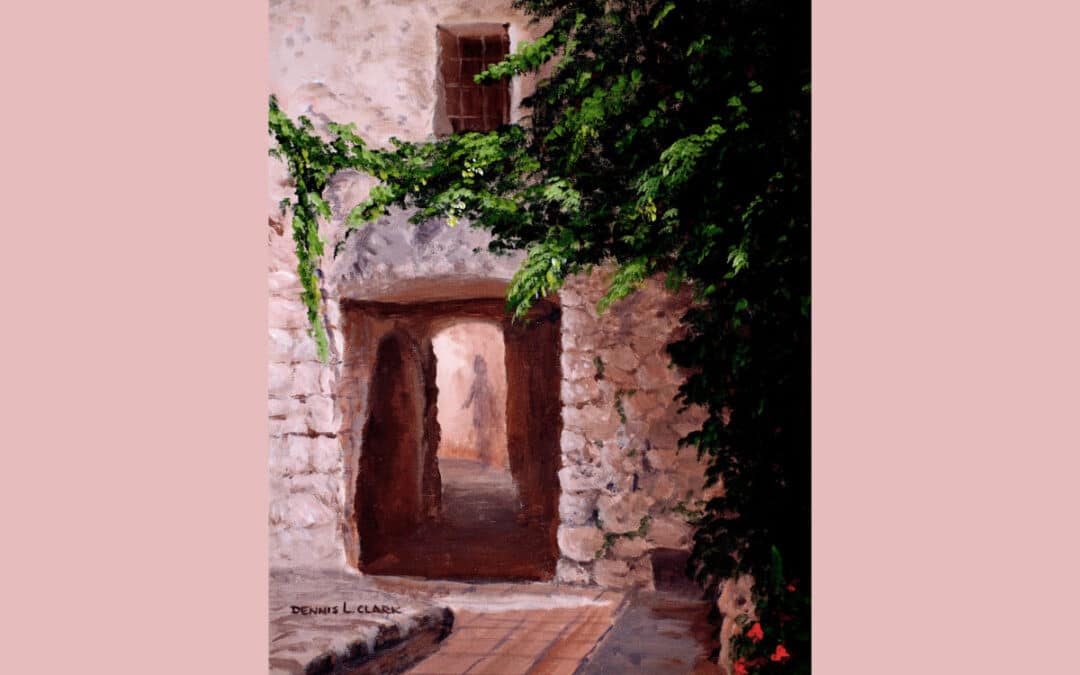 How to Paint a Stone Doorway in Acrylic