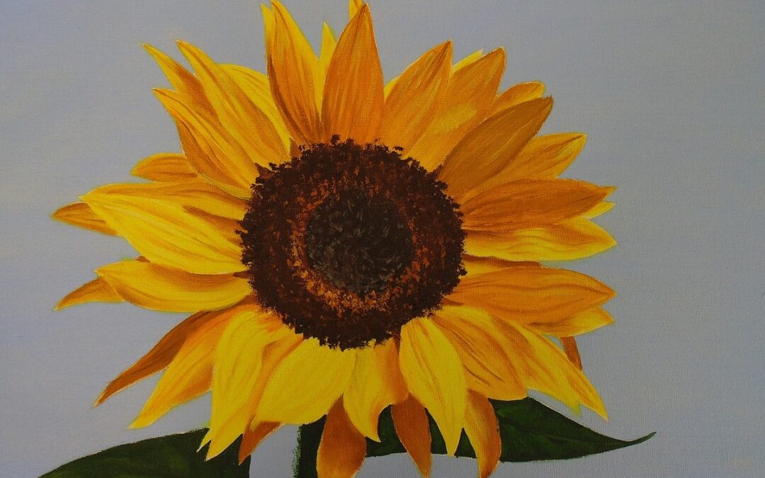 How to Paint Sunflowers in Oil