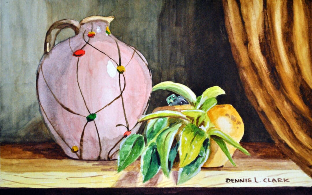 Paint a Vase Still Life in Watercolor