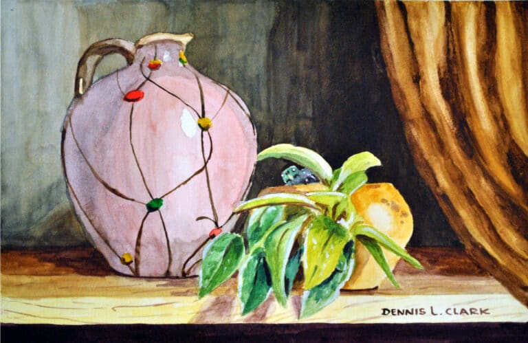 Paint a Vase Still Life in Watercolor