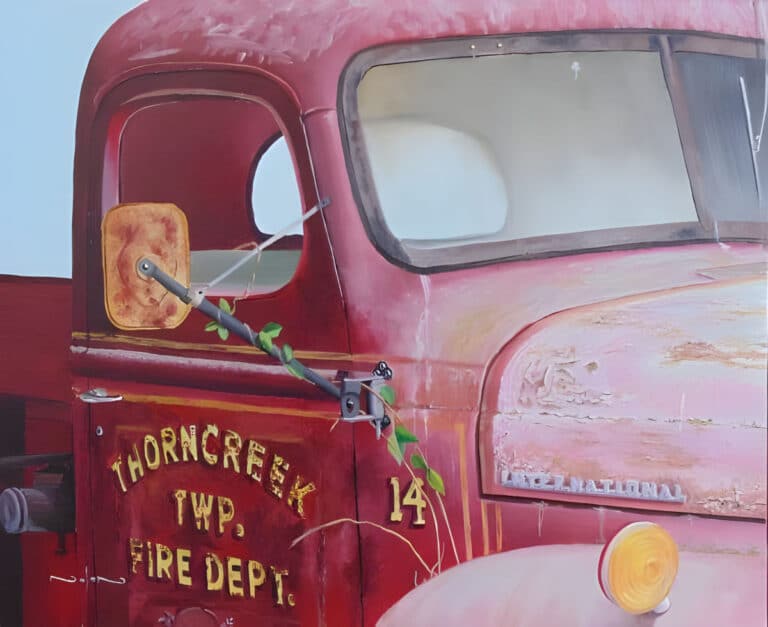 How to Paint an Abandoned Car in Oil