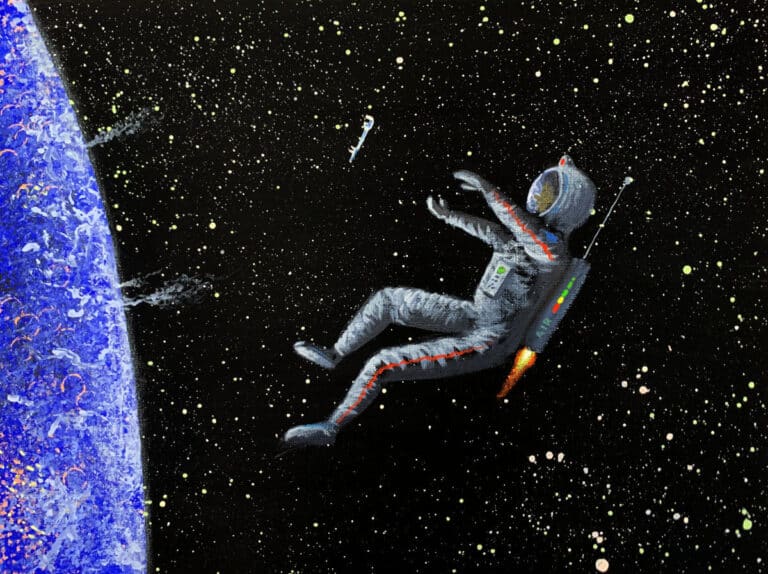 How to Paint an Astronaut in Acrylic