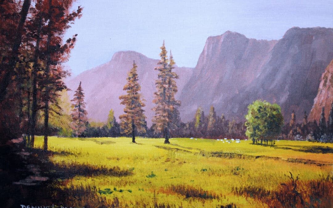 Paint a Morning Meadow in Acrylic