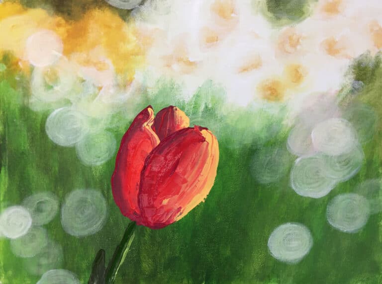 How to Paint Bokeh Backgrounds