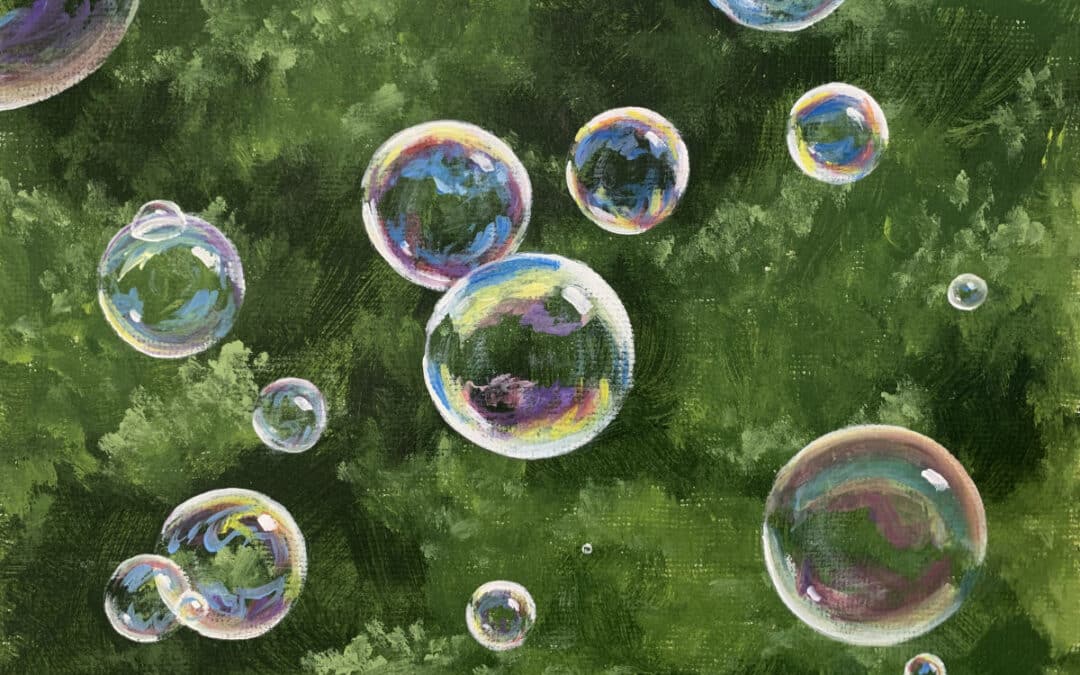 How to Paint Bubbles in Acrylic