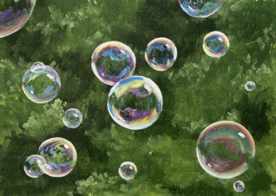 How to Paint Bubbles in Acrylic