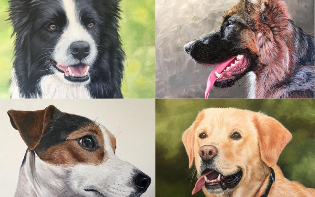 How to Paint Dogs