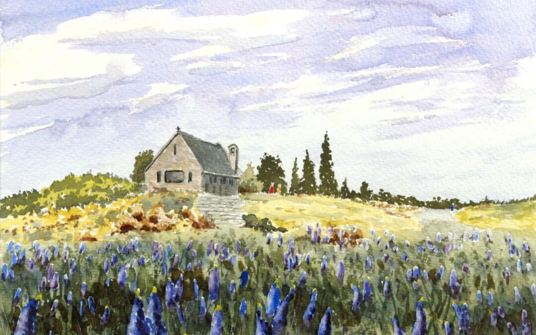 How to Paint Lupines in Watercolor