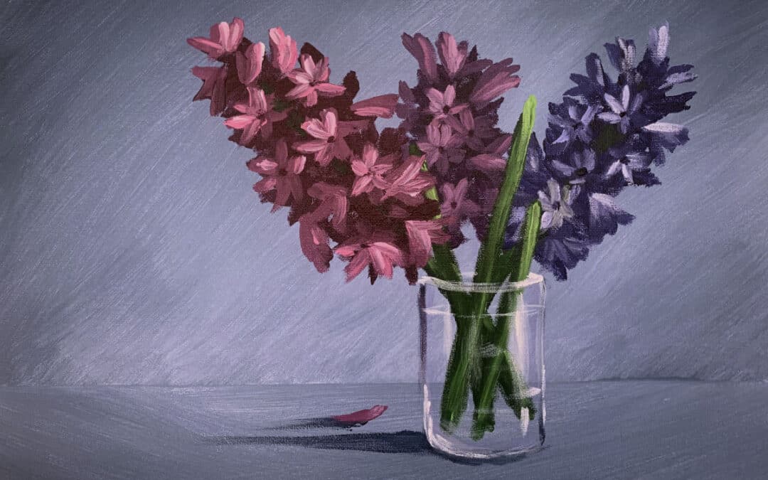 How to Paint Hyacinth Flowers in Acrylic