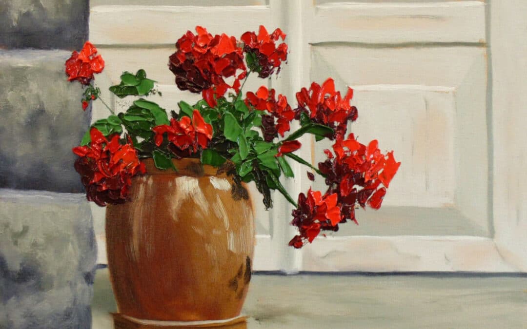 How to Paint Impressionistic Flowers in Oil