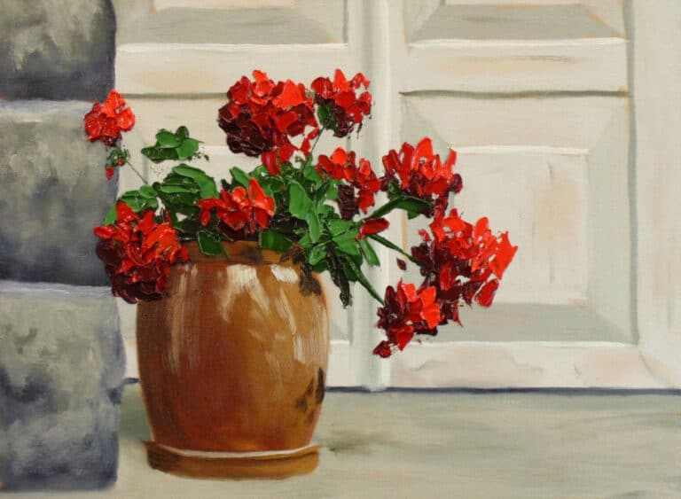 How to Paint Impressionistic Flowers in Oil