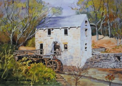 How to Paint an Old Mill in Watercolor