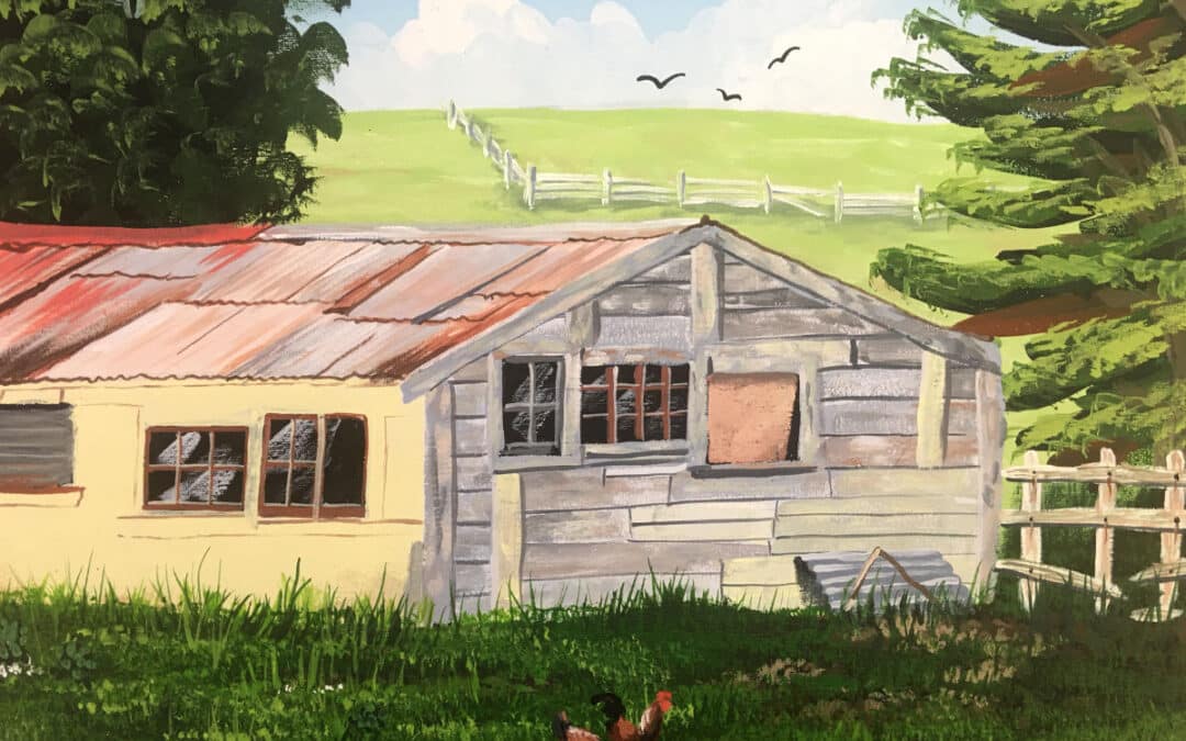 How to Paint Old Buildings in Acrylic